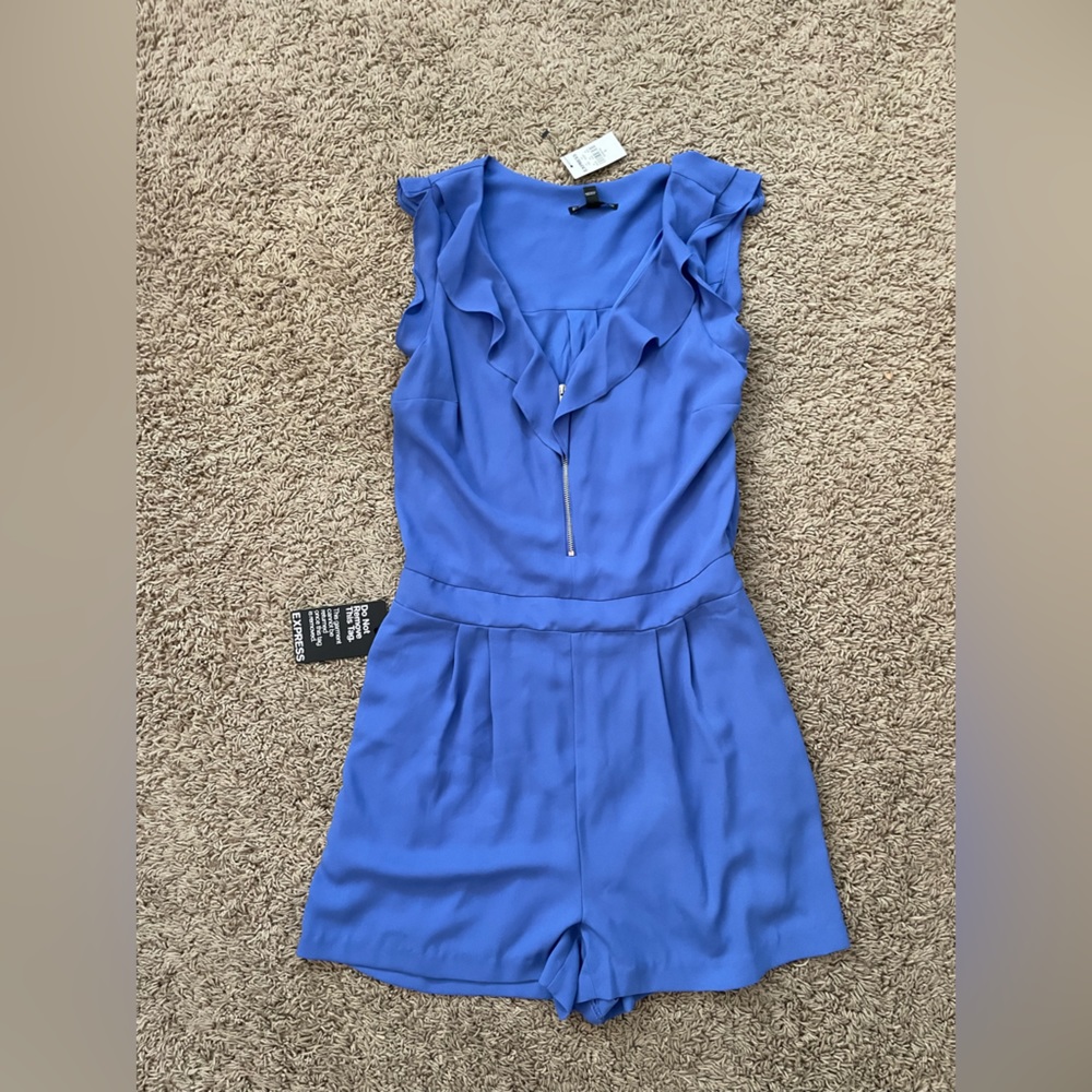 NWT - Express Purple Romper - Size 6
